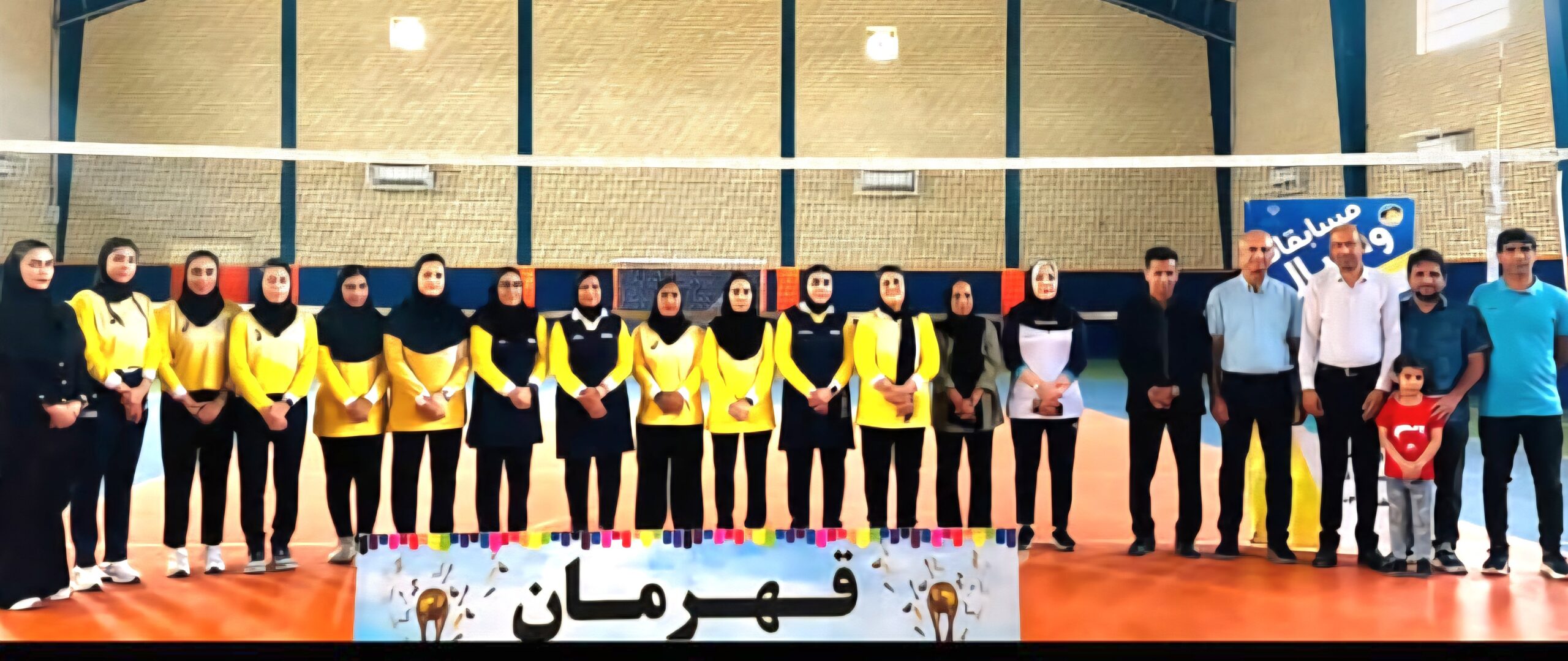 محبوب کلاب بندرعباس قهرمان والیبال دختران نوجوان هرمزگان شد