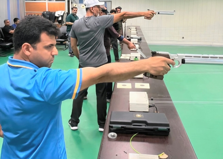 مسابقات تیراندازی در منطقه شش عملیات انتقال گاز برگزار شد